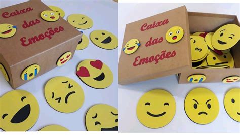 Caixa Das Emo Es Uma Atividade Simples Que Auxilia A Crian A A Expressar Seus Sentimentos