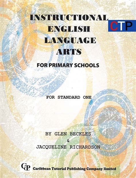 Instructional Language Arts For Primary Schools Standard 1 Caribbean