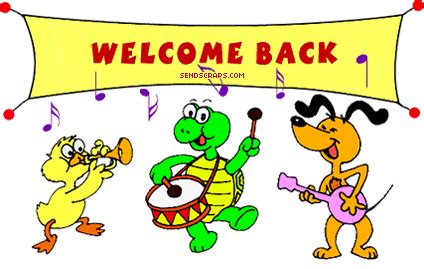 These funny and hilarious welcome sayings will surely make the situation light and your friends will be laughing when they come back from the break. Music With Mr. Barrett: Welcome Back!