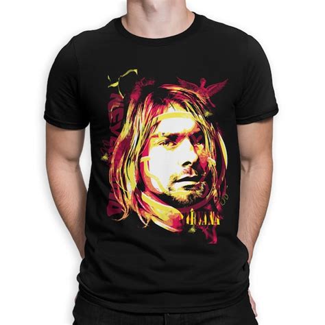 Kurt Cobain T Shirt Etsy