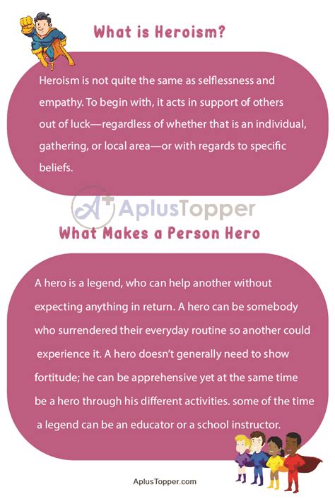 What Makes A Hero Essay Who Is A Hero Qualities And Definition Of