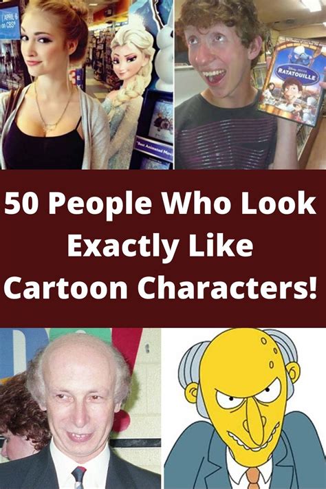 Here Are 50 People Who Look So Much Like Cartoon Characters Its Insane