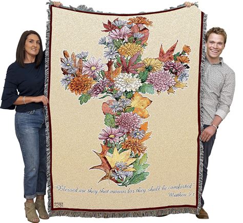 Pure Country Weavers - Autumn Cross Memorial Flower Sympathy Funeral