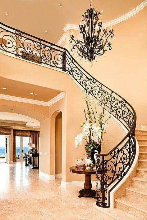 Escalera Staircase Design Mediterranean Decor Mediterranean Interior
