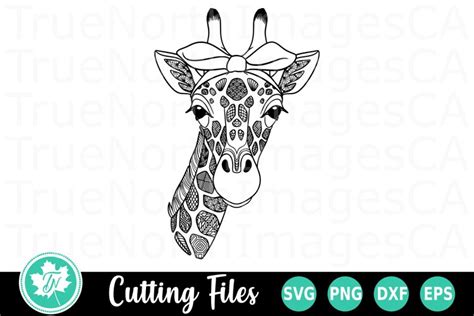 Zentangle Svg Mandala Svg Giraffe Svg 883683 Cut