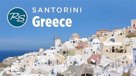 Cruising Travel Skills Santorini Greece Rick Steves Europe Travel