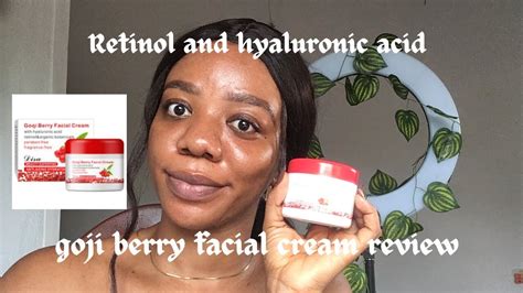 Goji Berry Facial Cream Goqi Berry Facial Cream Product Review Youtube