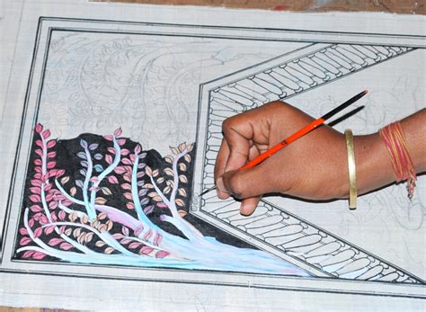 Dsource Making Process Patachitra Painting Orissa Dsource