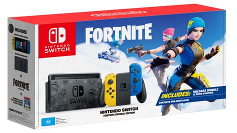 Nintendo Switch Fortnite Special Edition Console Bundle Hitting