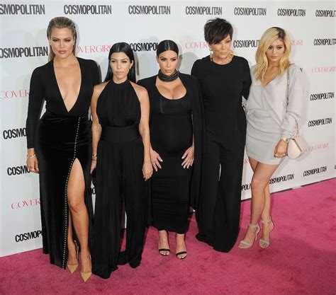Khloe Kardashian Steals The Show From Her Sisters In Plunging Black