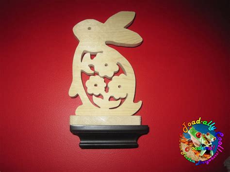 Toad-ally Peter Rabbit Easter Bunny Cottontail Spring up Inside Wood