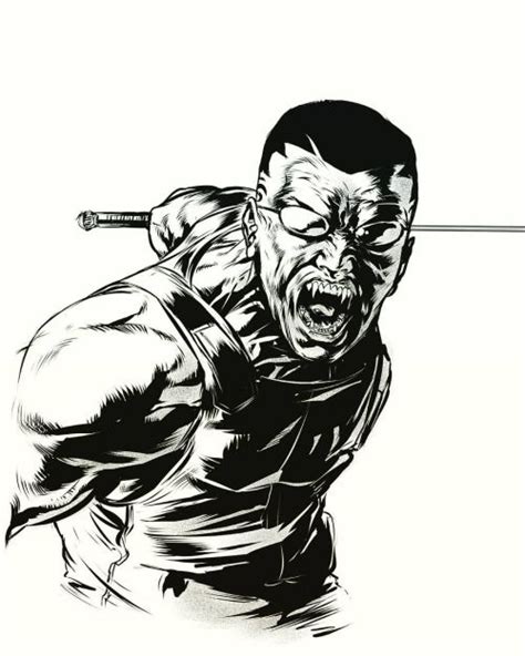 Pin By Carlos Garcia On Blade Blade Marvel Comic Illustration Nerd Art