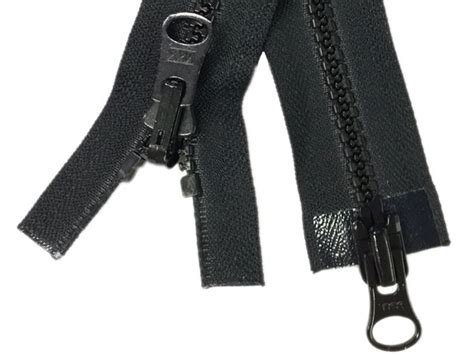 Ykk 5 Mt 2 Way Separating Reversible Zipper Old Style 33 Inch Black