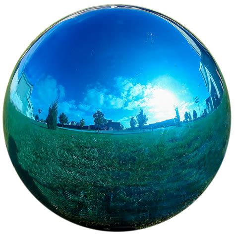Lilys Home Glass Gazing Mirror Ball Colorful And Shiny Addition To