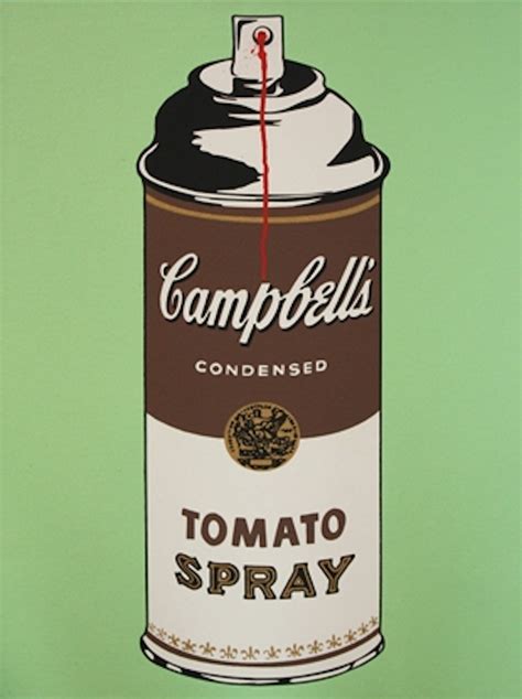 Mr Brainwash Tomato Spray Graffiti Furniture Graffiti Murals