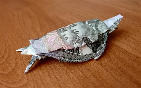 Money Origami Turtle V5 By Craigfoldsfives On Deviantart