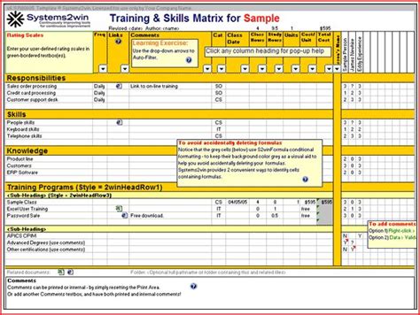 Even though this training matrix is one of the simplest systems2win templates,the more you know. Staff Training Matrix : Pin By Abdarrhman Wasfi On Sq ...