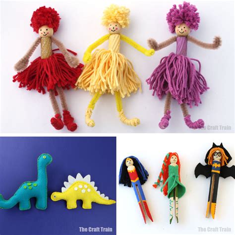 50 Diy Toys For Kids The Craft Train