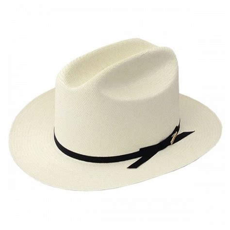 Stetson Straw Hat 10x Classics Collection Vented Open Road