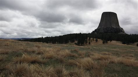 This Photo I Took Of Devils Tower Nm Seems Relevant Wyoming Usa Oc