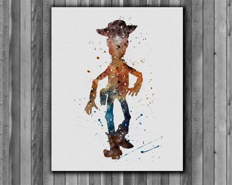 Woody Poster Toy Story Disney Art Print Instant Download