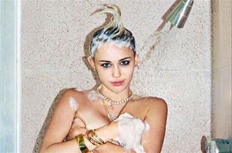 Miley Cyrus Gets Hot And Steamy In Sexy Shower Snap For Rolling Stone