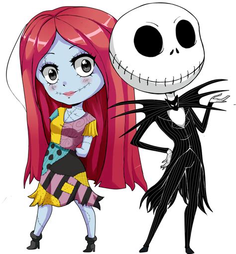 Download The Nightmare Before Christmas Jack And Sally Vector Full