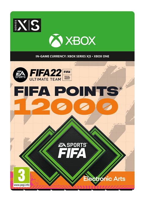 Fifa 22 Fut 12000 Ultimate Team Points Xbox Elgiganten