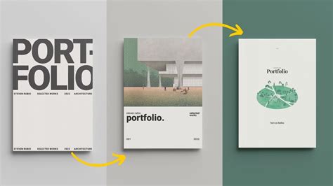 Portfolio Covers For Architects Indesign Tutorial Youtube