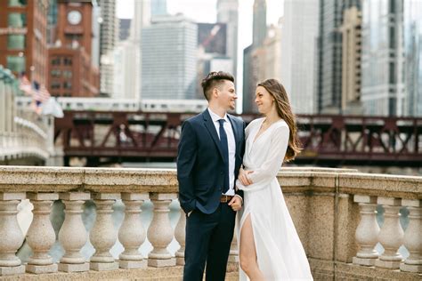 Chicago Courthouse Wedding Elopement Kate And Sammy