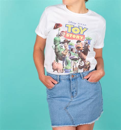 Womens Disney Toy Story Gang White T Shirt