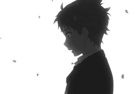 Kyoukai No Kanata Akihito Kanbara Black Hair Boy Anime Boy Boy 