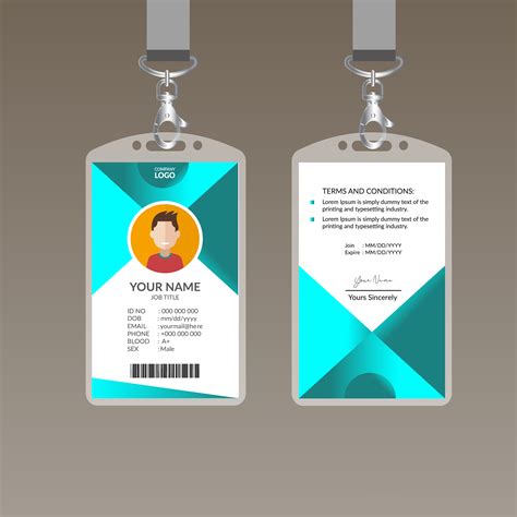 Modern Id Card Design Template Images And Photos Finder