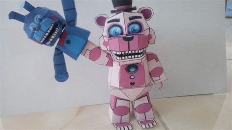 Funtime Freddy Papercraft My Versions By Jackobonnie1983 On Deviantart