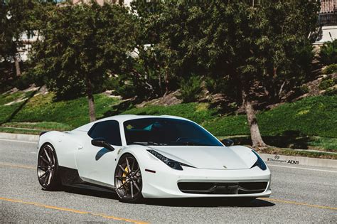 Race Ready Ferrari 458 Equipped With Ultra Light Forged Rims By Adv1