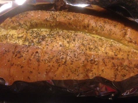 Hot Crusty Bread W Olive Oil And Herbs Use A Loaf Of Day Old Bread