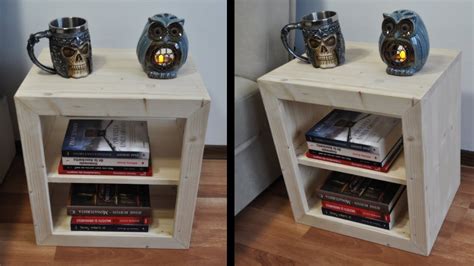 Diy Nightstand Build A Bedside Table Youtube