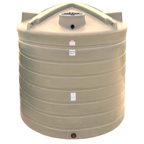 8000 Gallon Vertical Water Storage Tank Enduraplas Tlv08000be