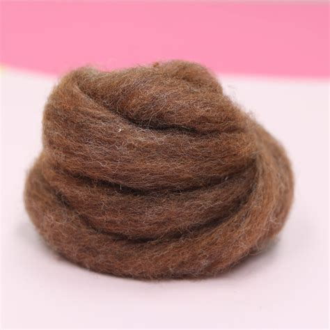 Carded Needle Felting Wool Skin Tones In Long Lengths Lincolnshire
