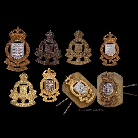 Raoc Royal Army Ordnance Corps Cap Badge And Assorted Collar Badges