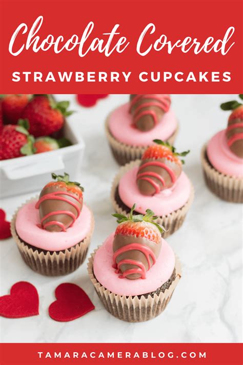 These Chocolate Covered Strawberry Cupcakes Could Not Be More Tasty And More Beautiful Make