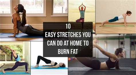 10 Easy Stretches You Can Do At Home To Burn Fat