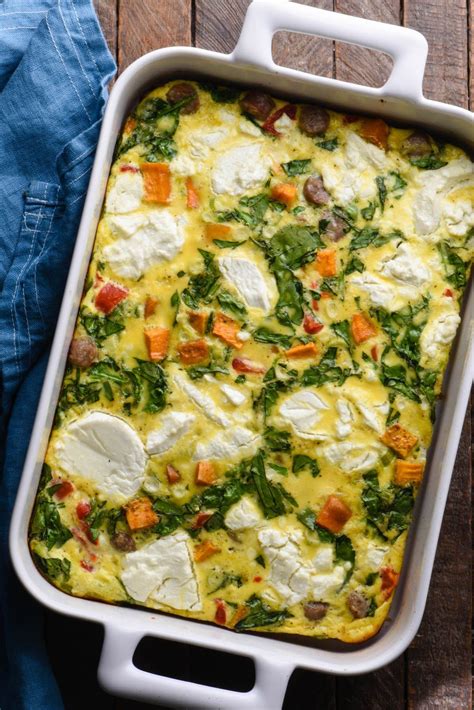 This Sweet Potato Breakfast Casserole Is A Great Meal Prep Recipe Easy