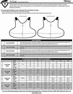 Sizing Charts Body Armor Outlet
