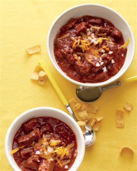 Fortunately, there was a big football game and nothing pleases people watching winter sports more than a big bowl of spicy red texas chili. Heather's Texas Red Chili | Recipe | Food, Food recipes, Chili recipes