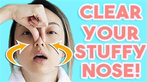 Ways To Clear Stuffy Nose Quickly Clear Stuffy Nose Stuffy Nose How