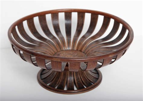 Tutti frutti fruit bowl by alessi in the shop. An Unusual 19th Century English Bent Wood Fruit Bowl at ...