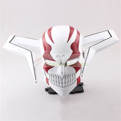 Custom Cheap Kurosaki Ichigo Horned Mask Color Full Hollow Mask Cosplay