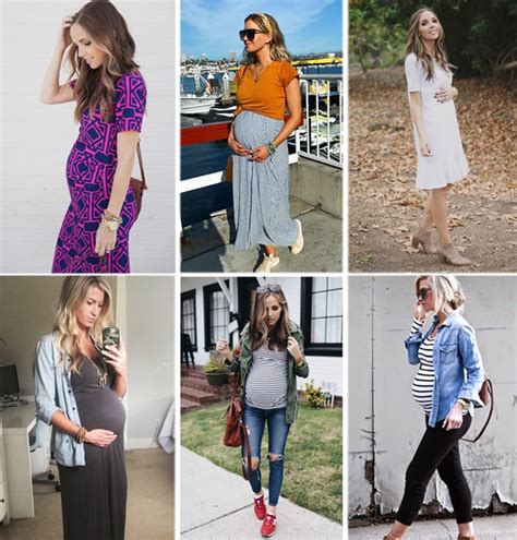 Pregnant Street Style Maternity Outfit Ideas That Still Look Chic