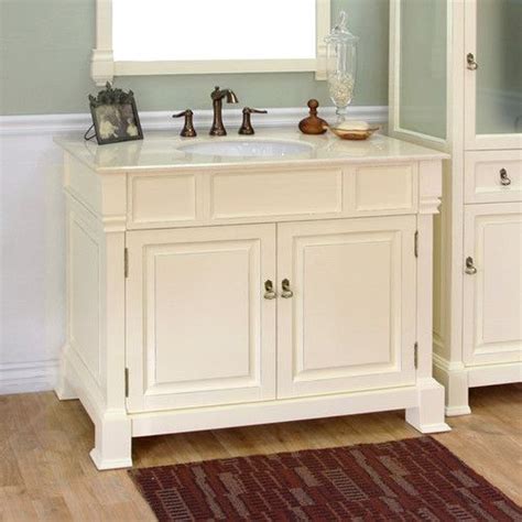 D bath vanity in sequoia with granite vanity top in black with 1,445 reviews and the home decorators collection hampton harbor 45 in. Found it at Wayfair - 42" Signle Bathroom Vanity Set | Single bathroom vanity, Wood bathroom ...